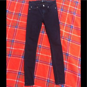 7 for all mankind skinny jeans - 2 pair included