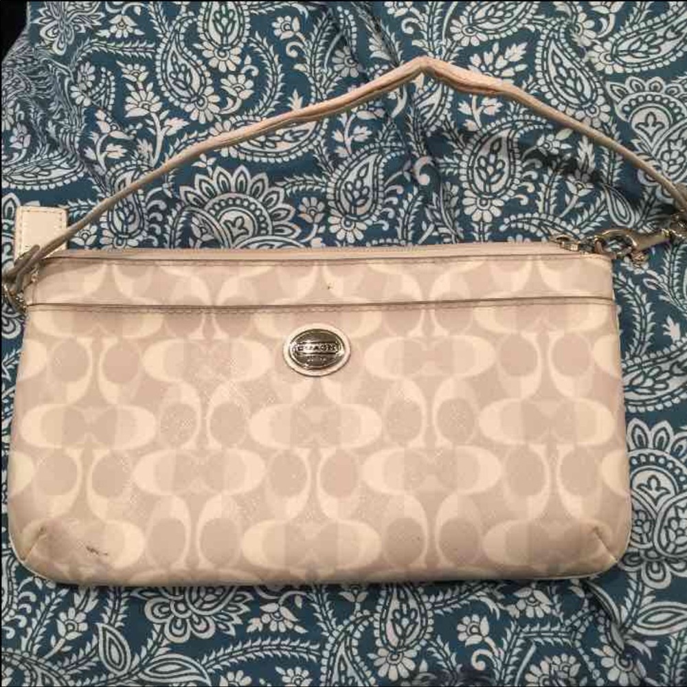 Authentic Coach Wristlet/purse