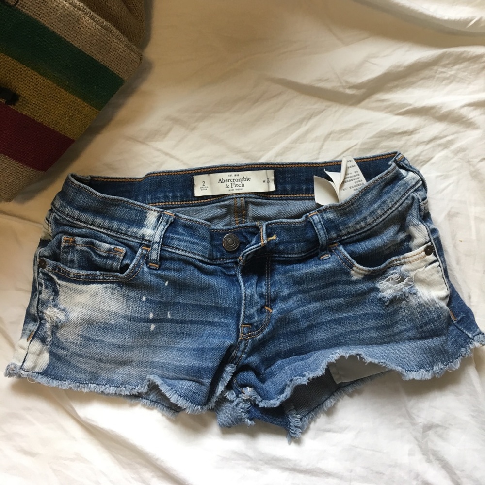 Acid Wash Abercrombie Shorts