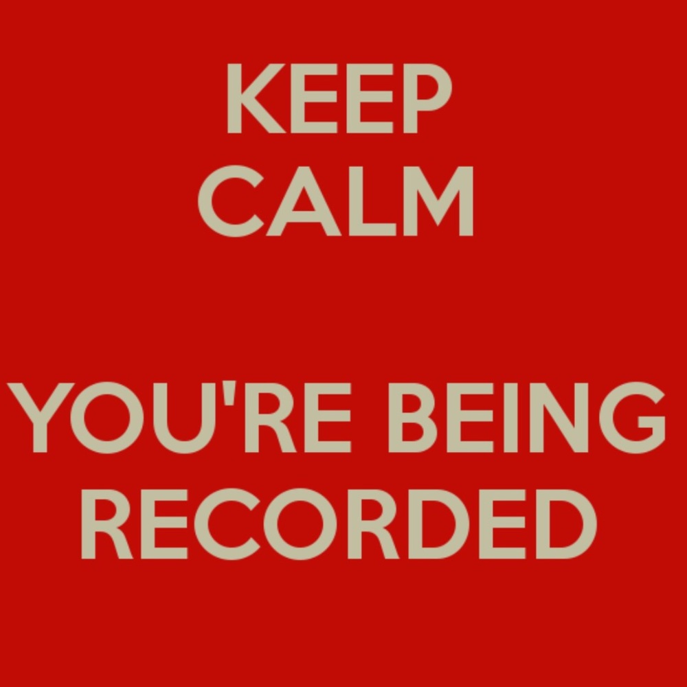 I record ALL ORDERS.....