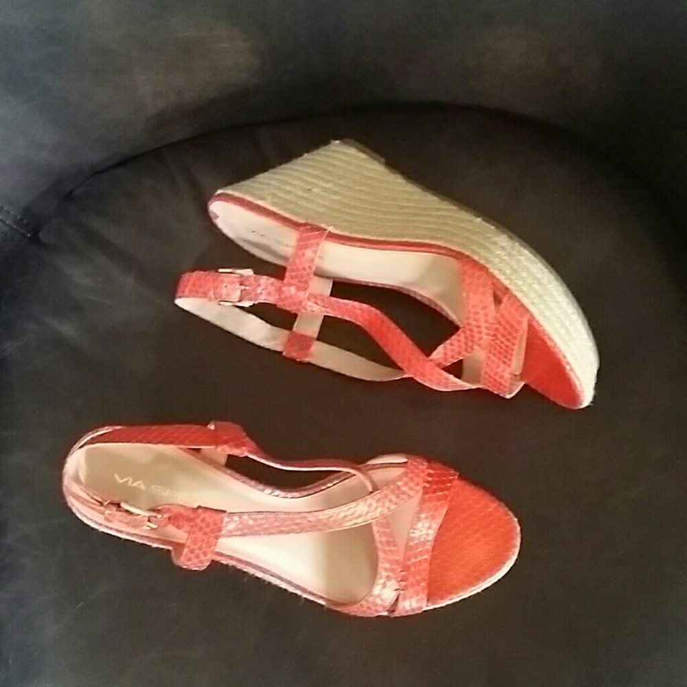 Via Spiga wedge sandal