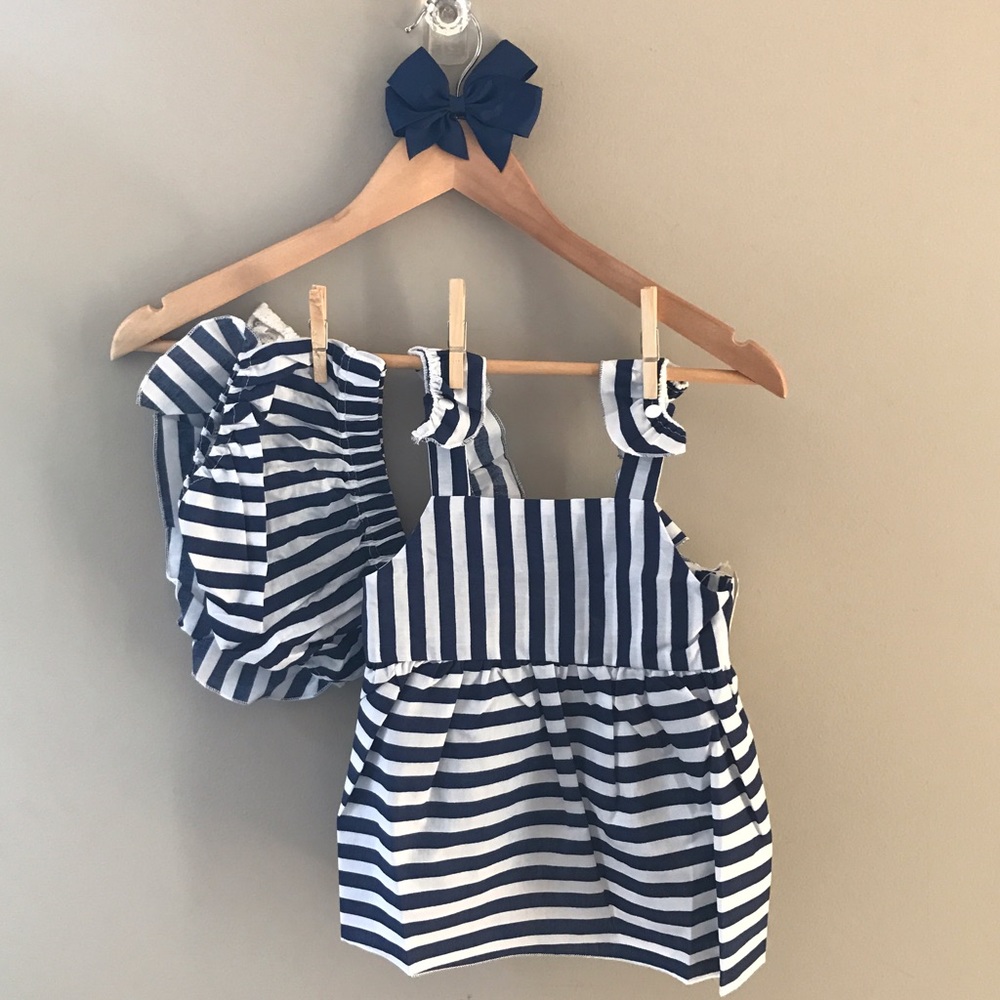 Nautical Oasis Baby Outfit