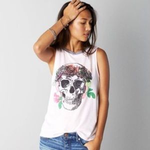 Skull Muscle Tank