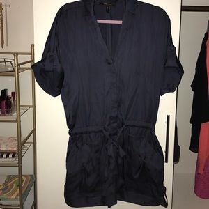 Bcbgmaxazria silk romper