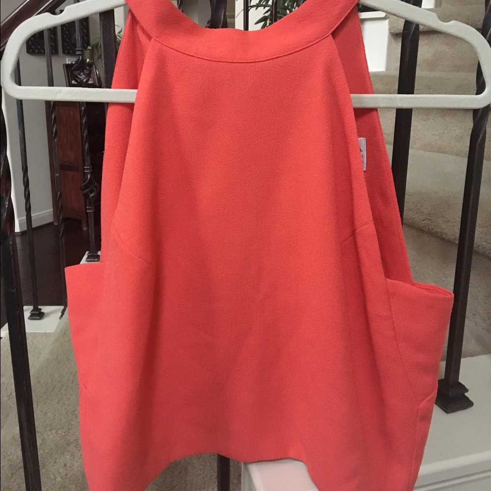 NWT Coral Halter Top