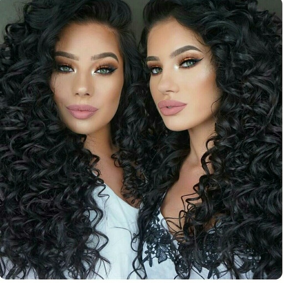 Brazilian Deep Wave Curly Humam Hair Lacefront Wig