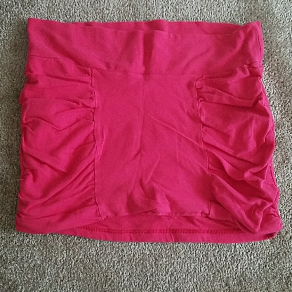 Pink skirt