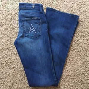 7 for all man kind 'A' pocket jeans