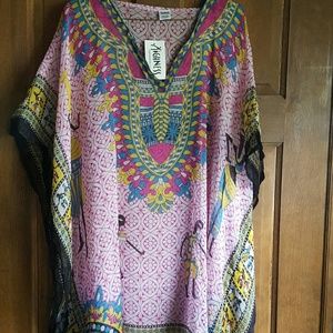 Highness beach cover, boho, festival wear. NWT.