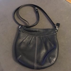 Used black Coach Crossbody