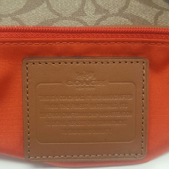 ❌SOLD❌ COACH Varsity Striped File Crossbody Bag - Picture 4 of 4