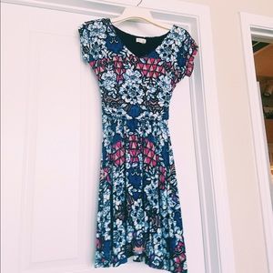 Anthropologie Batik Gardenia dress