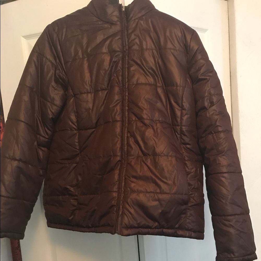 Faded Glory Burgandy Ski Jacket
