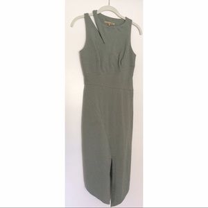 Asymmetrical bodycon dress