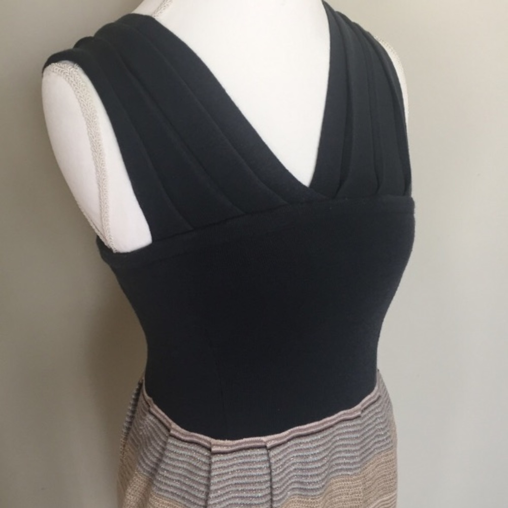 Anthropologie knotted & knotted sweater dress