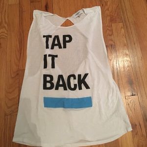 SoulCycle Tap It Back Double Twist Tank