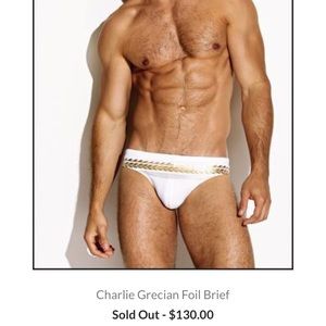 CHARLIE GRECIAN FOIL BRIEF