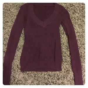 Express purple sweater