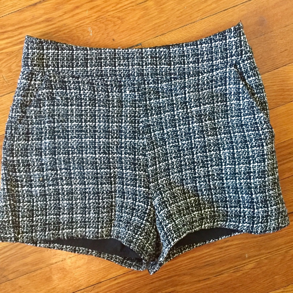 Lucca Couture black and white shorts size 2