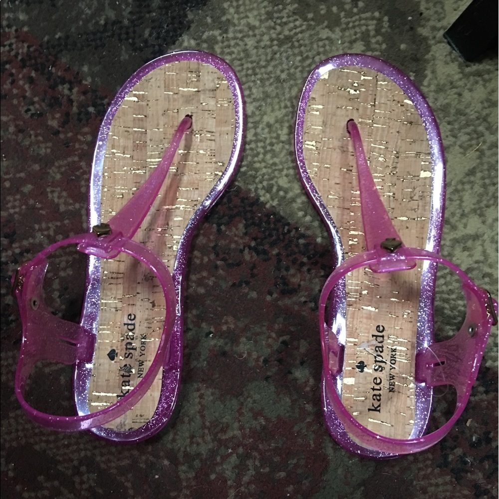 Kate spade ♠️ Pink jelly sandals