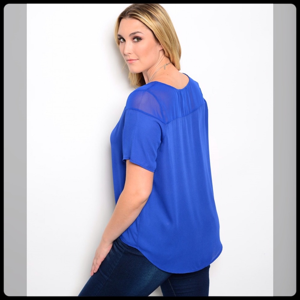 ➕Navy Blue Top - Picture 2 of 2