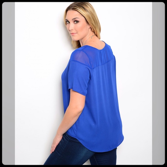 ➕Navy Blue Top - Picture 2 of 2