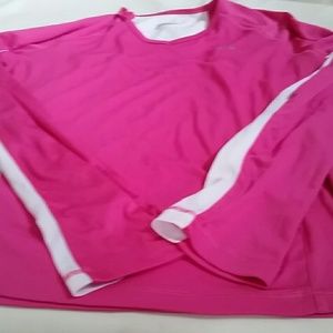 Under armour womens lightweight exercise shirt L