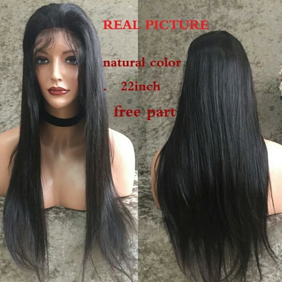 Silky Straight Lace Human Wig 22 inches!! main image 4