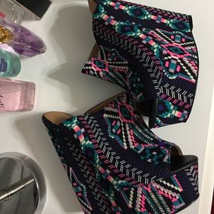 Colorful wedges