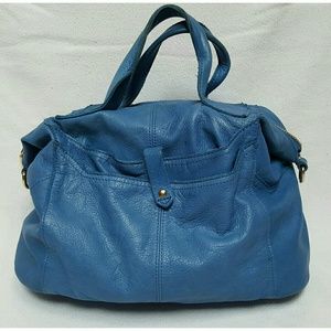 Steven - blue hobo style purse