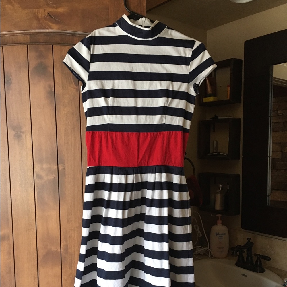 Shabby apple striped sailor dress 6