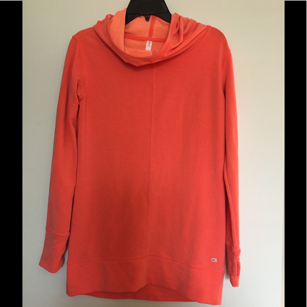 GapFit orange hoodie