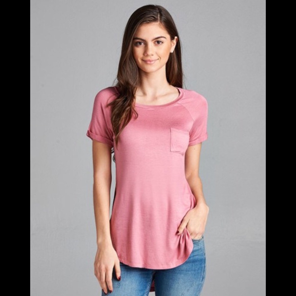 Amelia Tee! Loving this cut and the pocket!