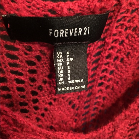 Knitted red tank - Picture 2 of 3