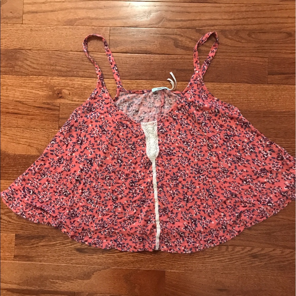 Urban Outfitters print floral boho crop size xs