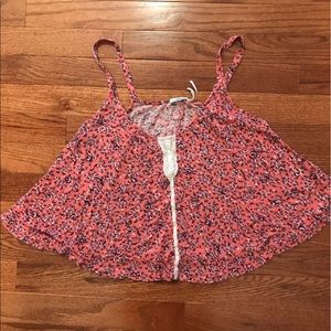 Urban Outfitters print floral boho crop size xs