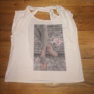 Ballet cover up tshirt