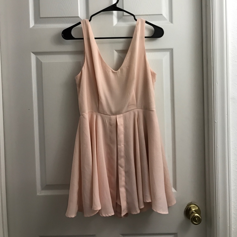 Beautiful pink romper/dress!