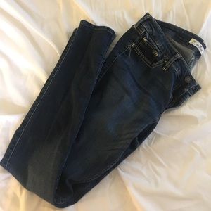 Hollister dark wash skinny jeans