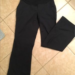 Black Maternity slacks