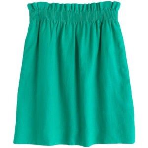 NWOT J. Crew Linen Mini Skirt