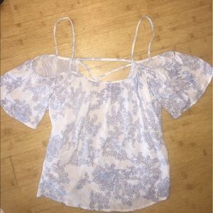 Vintage off shoulder top