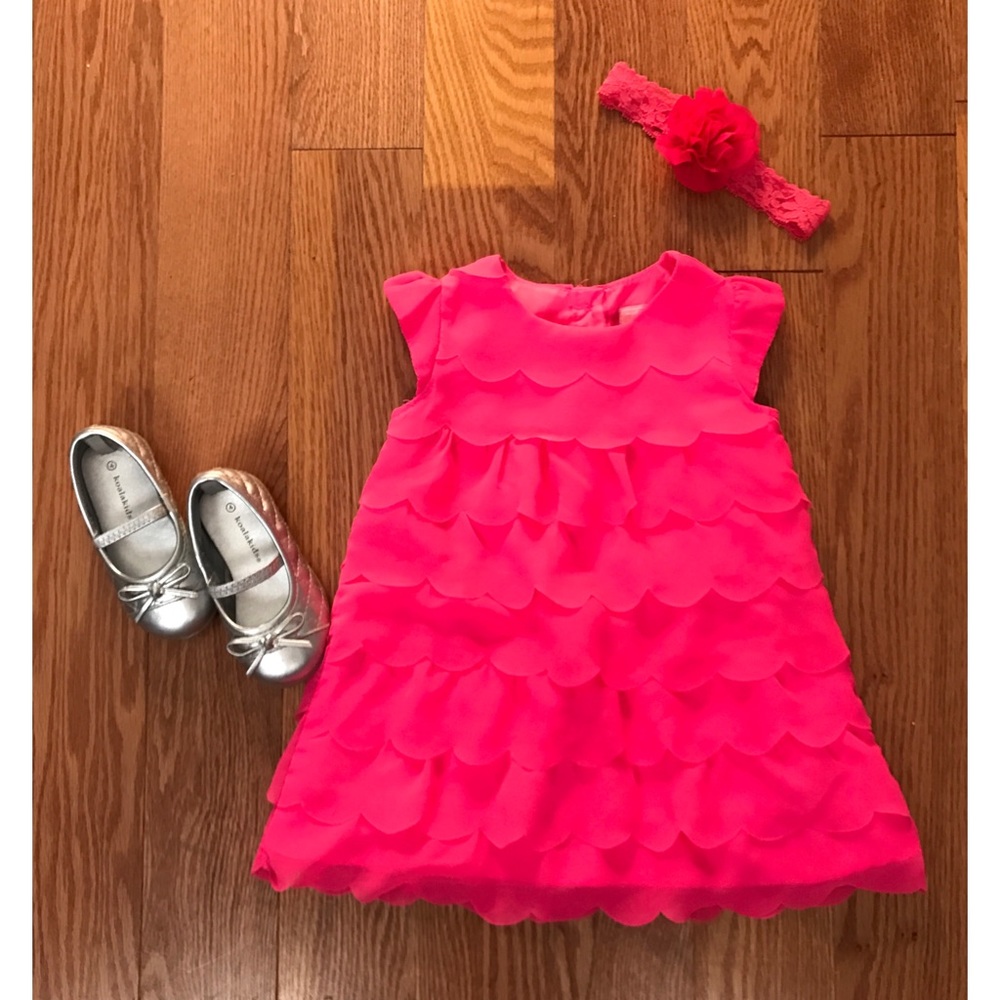 Scalloped Babygirl dress by Children's Place
