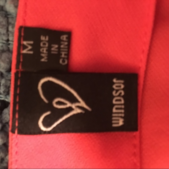 One Shoulder Coral Cocktail Dress - Picture 3 of 3