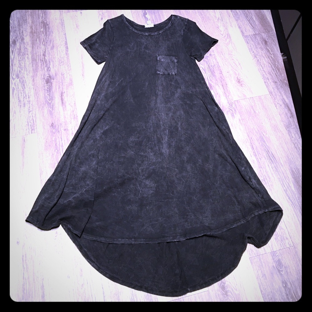 BNWT Lularoe xxs black tie dye Carly