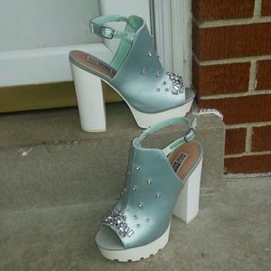 Steve Madden x Iggy Azalea Rhinestone Platforms