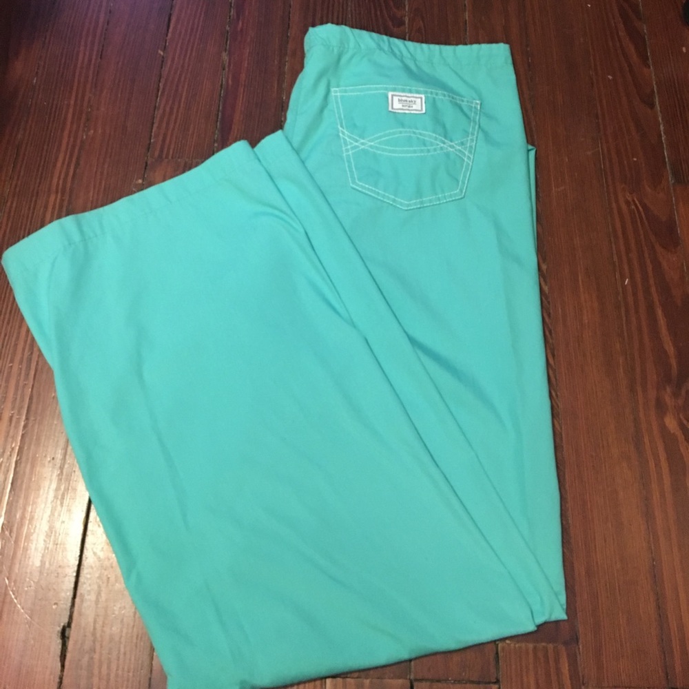 Blue Sky Scrub Bottoms