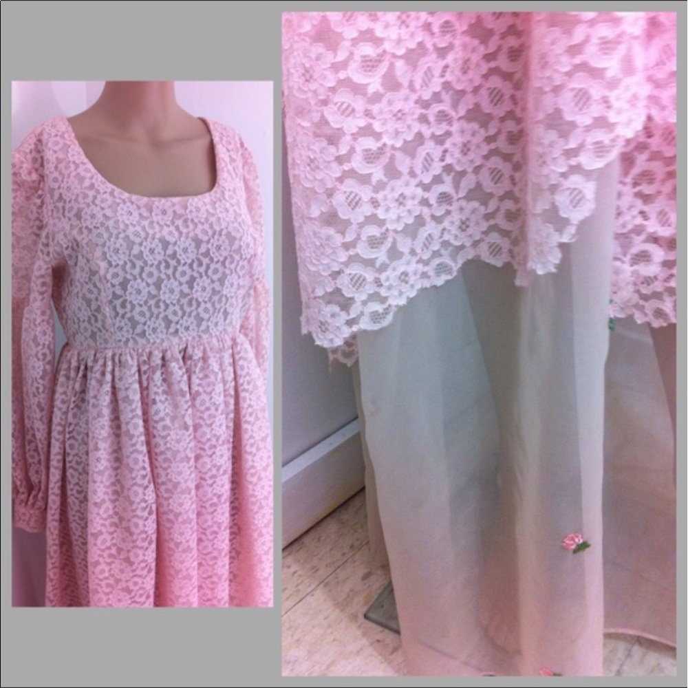 Vintage lace gown