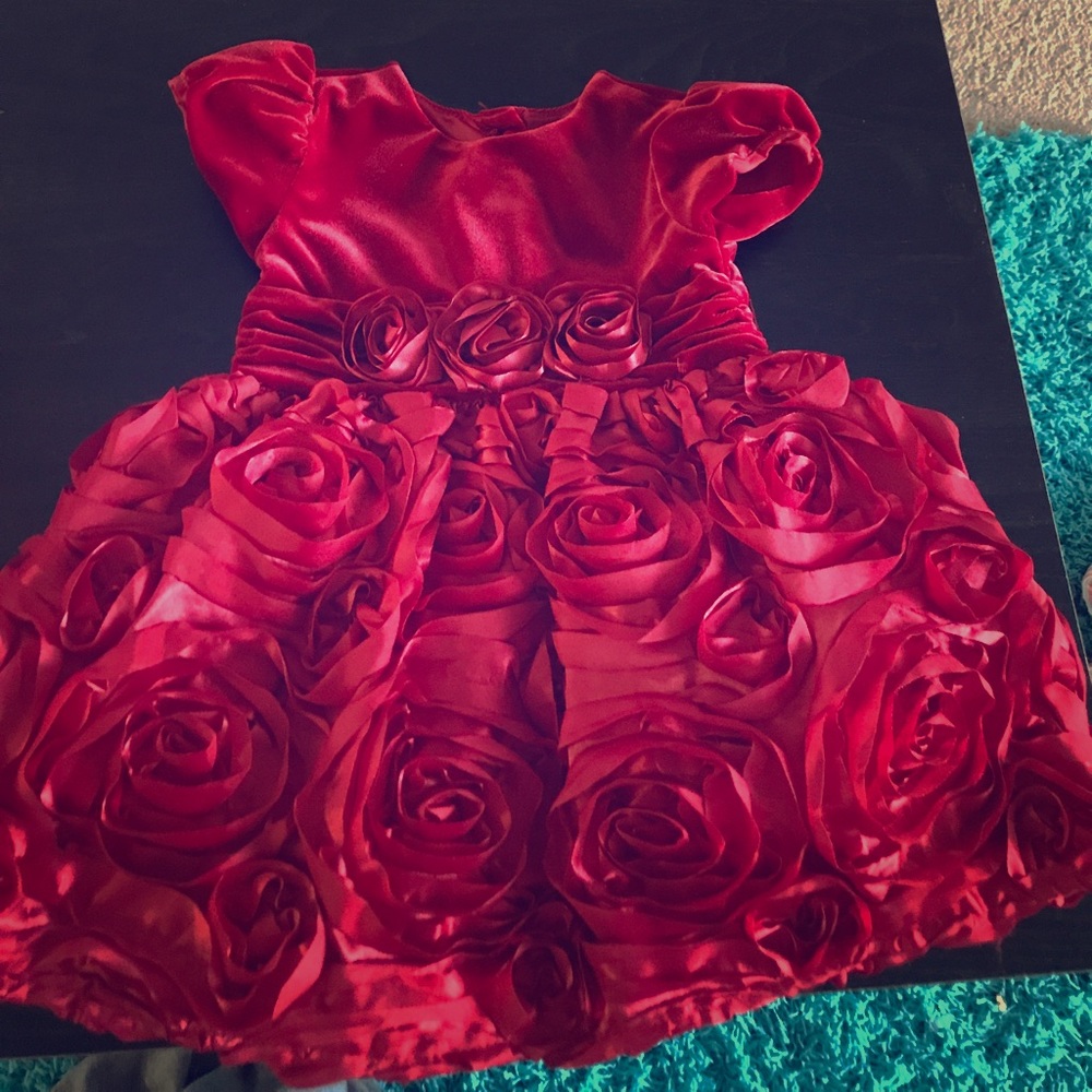 Girls Rose dress