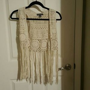 Crochet vest